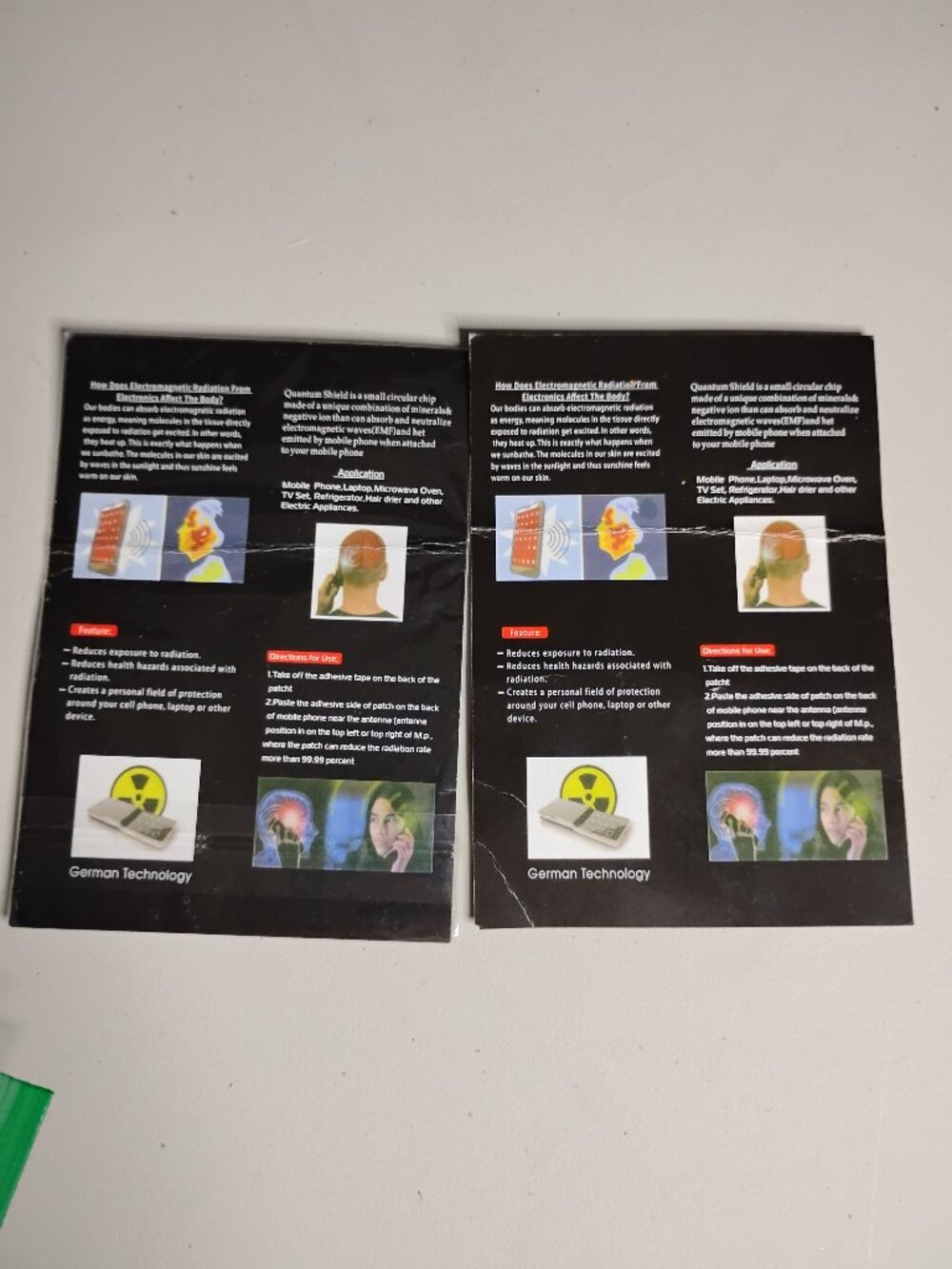 EMf Electromagnetic House Shield & EMF Anti Radiation Stickers - Picture 9 of 10
